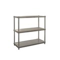 Daphnes Dinnette N184860-3 Complete 3 Tier Shelving Units, 48 x 18 x 60 in. DA2638066